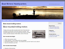 Tablet Screenshot of boatmotorshq.com